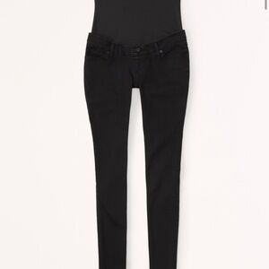 Abercrombie MATERNITY Jean Leggings black SIZE 4/27